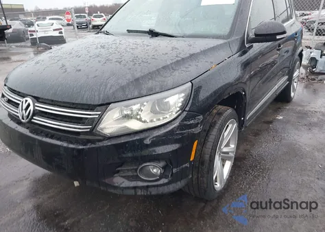 2014 Volkswagen Tiguan R-Line из США, поврежденный, VIN WVGBV3AX8EW117624